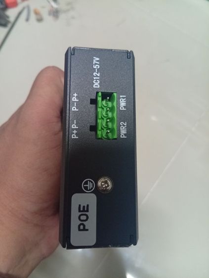 Industrial switch PoE 1port fiber-4port PoE 100Mbps รูปที่ 3