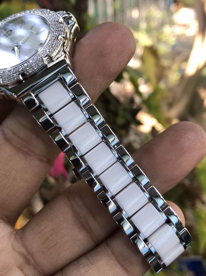 Tag Heuer F1 Quartz Cerramic Diamond Bezel  White Dail WAH1215(BOY SIZE)🇨🇭🇨🇭
  รูปที่ 10