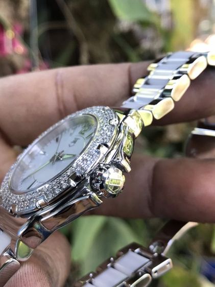 Tag Heuer F1 Quartz Cerramic Diamond Bezel  White Dail WAH1215(BOY SIZE)🇨🇭🇨🇭
  รูปที่ 8