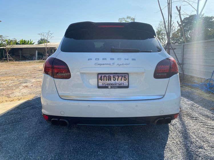 Porsche Cayenne 2013 3.0 S Hybrid Utility-car เบนซิน ไม่ติดแก๊ส เกียร์อัตโนมัติ ขาว รูปที่ 4