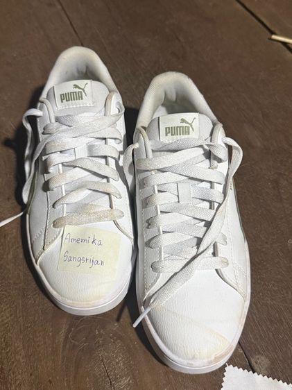  👉 PUMA Smash v2 Leather  รูปที่ 7