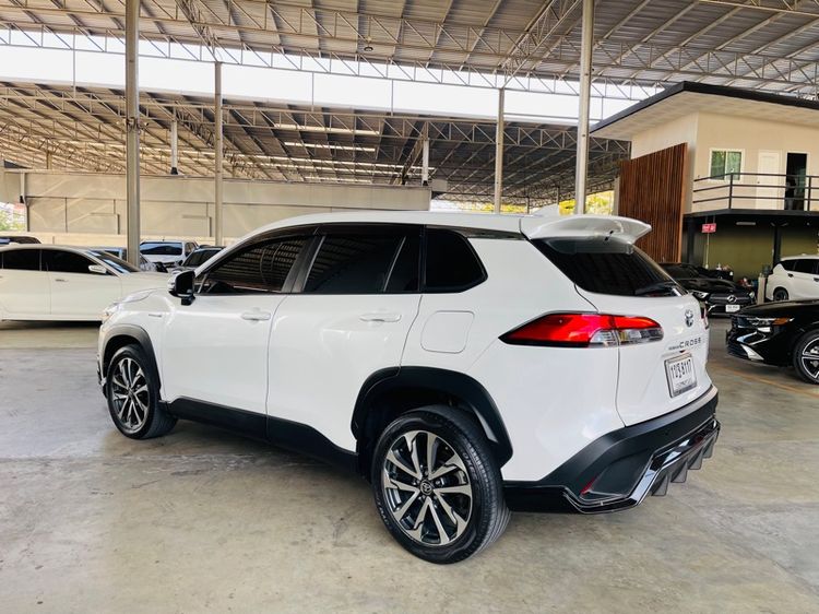 Toyota Corolla Cross 2020 1.8 HEV Premium Utility-car ไฮบริด ไม่ติดแก๊ส เกียร์อัตโนมัติ ขาว รูปที่ 4