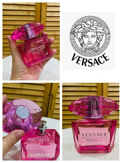 หญิง น้ำหอมแท้💯 Versace Bright Crystal Absolu EDP 90 ml (No Box) 