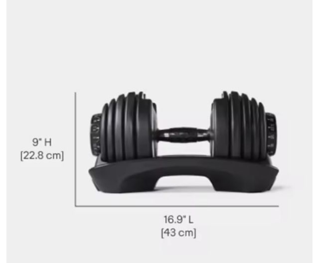 Dumbell ปรับน้ำหนัก 1 คู่ สภาพใหม่ รูปที่ 2