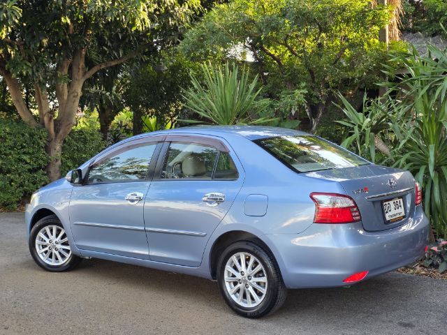 Toyota Vios 2010 1.5 G Sedan เบนซิน ไม่ติดแก๊ส เกียร์อัตโนมัติ ฟ้า รูปที่ 4