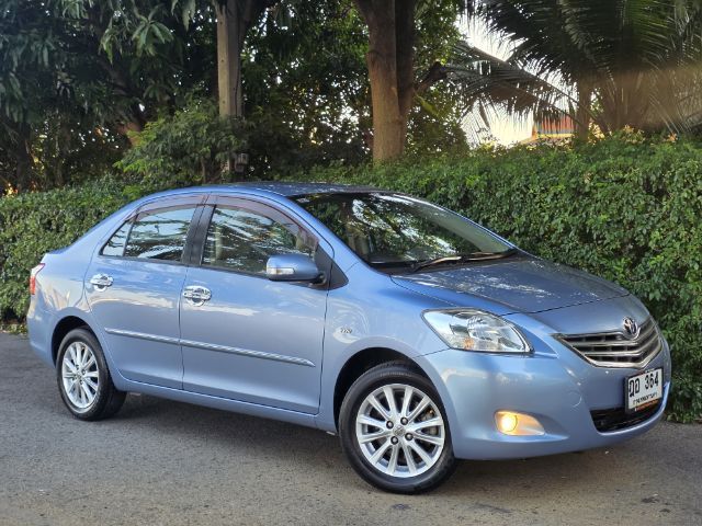 Toyota Vios 2010 1.5 G Sedan เบนซิน ไม่ติดแก๊ส เกียร์อัตโนมัติ ฟ้า รูปที่ 3