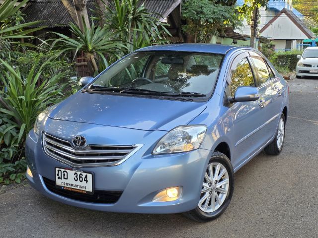 รถ Toyota Vios 1.5 G สี ฟ้า