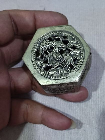 ตลับชาเงินจีนโบราณสวยๆ รูปที่ 3