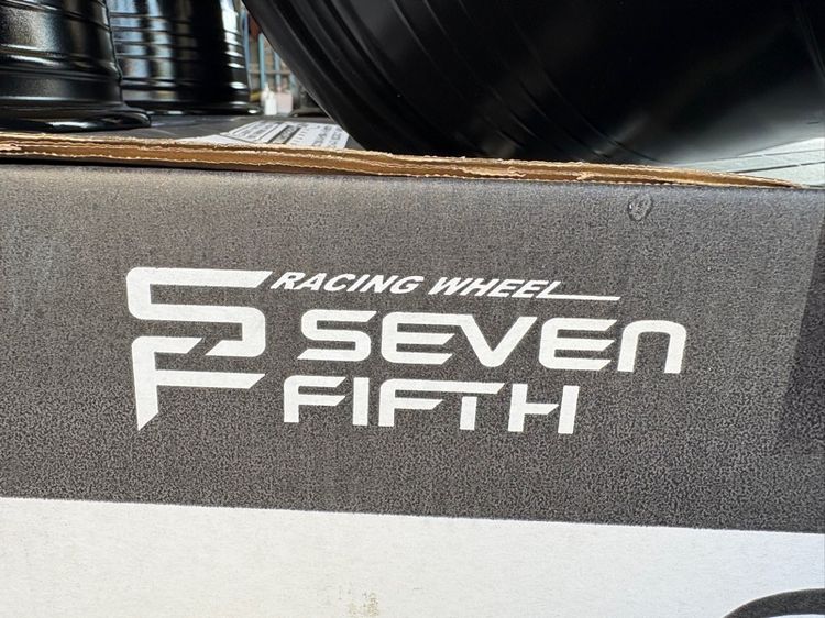 ล้อแม็กมือ1 ขอบ18 FS01 5รู114 กว้าง8.5 ออฟ35 สีดำ เงาล้อเบา FLOW FORMING งานSEVENFIFTH งานสวยมาก  รูปที่ 9