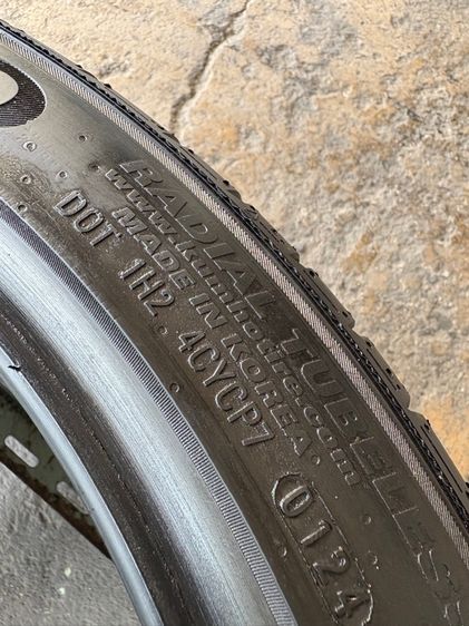 ยางถอดป้ายแดงKUMHO265-35-19 ปี24 ปีแท้ (2เส้น) รูปที่ 7