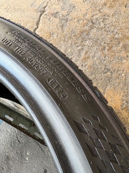 ยางถอดป้ายแดงKUMHO265-35-19 ปี24 ปีแท้ (2เส้น) รูปที่ 5