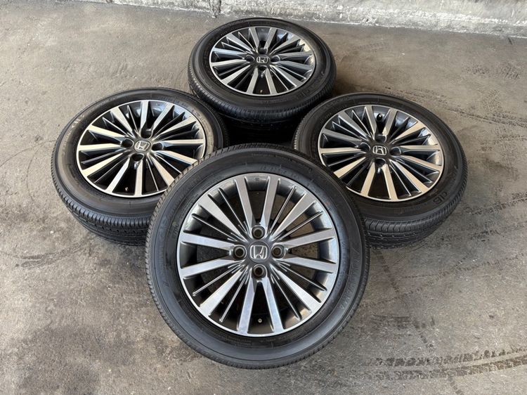 15" ล้อแม็กขอบ15 HONDA CITY สภาพสวย พร้อมยางYOKOHAMA185-60-15 ปี23 ปีแท้ 