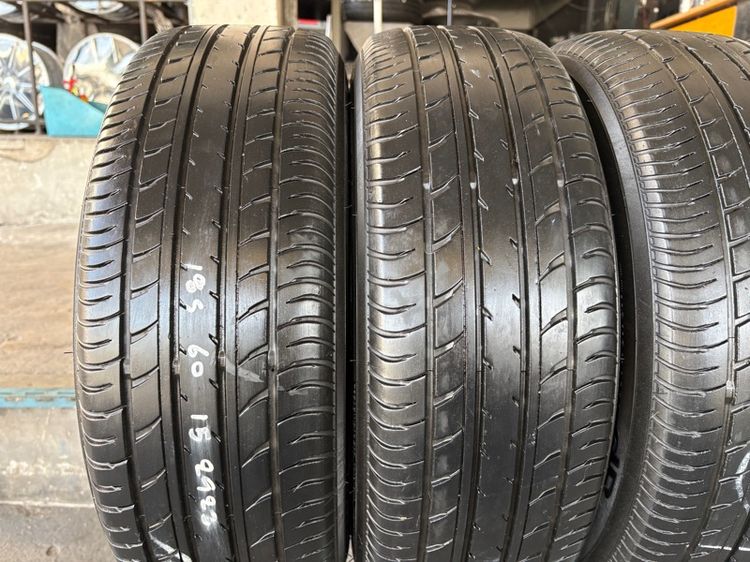 ล้อแม็กขอบ15 HONDA CITY สภาพสวย พร้อมยางYOKOHAMA185-60-15 ปี23 ปีแท้  รูปที่ 7