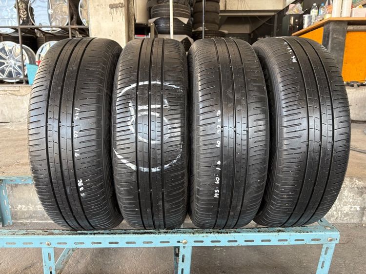 ล้อแม็กขอบ16 TOYOTA ALTIS (ล้อทำสีมาใหม่เพื่อความสวยงาม ไม่มีซ่อม) พร้อมยางDUNLOP195-60-16 ปี23 ปีแท้ รูปที่ 4