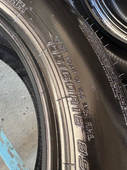 ยางDUNLOP195-60-16 ปี24 ปีแท้  ใส่แทน 205-55-16 ได้เลยจ้า รูปที่ 8