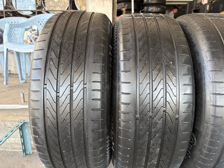 ล้อแม็กมือ1 ขอบ17 ก้านY 5รู114 กว้าง8 ออฟ38 สีไฮเปอร์แบล็ก ล้อเบา FLOW FORMING งานNV งานสวยมากๆ พร้อมยางมือ2 CONTINENTAL215-50-17 ปี23 ปีแท้ รูปที่ 5