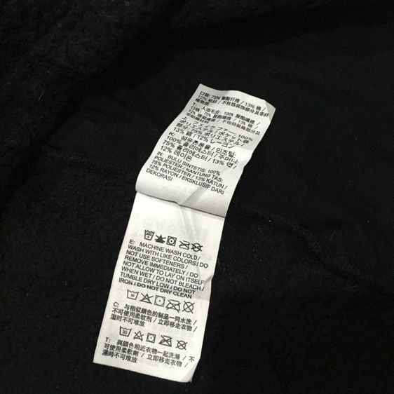 Nike Therma-FIT Sherpa Fleece เสื้อกันหนาวคอเต่า สีดำ มือสอง ของแท้ ไซส์ L รูปที่ 7