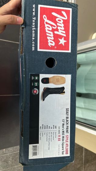 รองเท้า Tony Lama Boots มือสอง รูปที่ 7