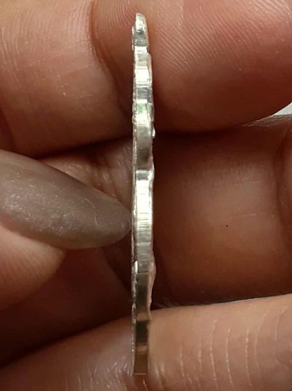 เหรียญหลวงพ่อสงฆ์ วัดเจ้าฟ้าศาลาลอย กะไหล่เงิน รูปที่ 3