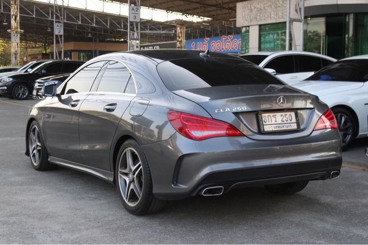 Mercedes-Benz CLA-Class 2015 CLA250 AMG Sedan เบนซิน ไม่ติดแก๊ส เกียร์อัตโนมัติ เทา รูปที่ 4