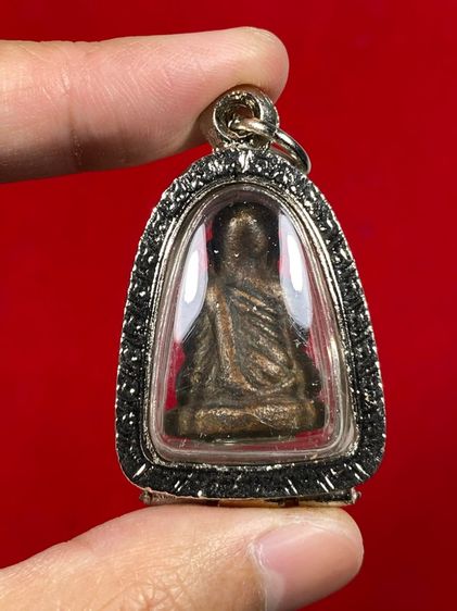 รูปหล่อโบราณหลวงพ่อเงิน  วัดบางคลาน จ.พิจิตร พร้อมเลี่ยม รูปที่ 2