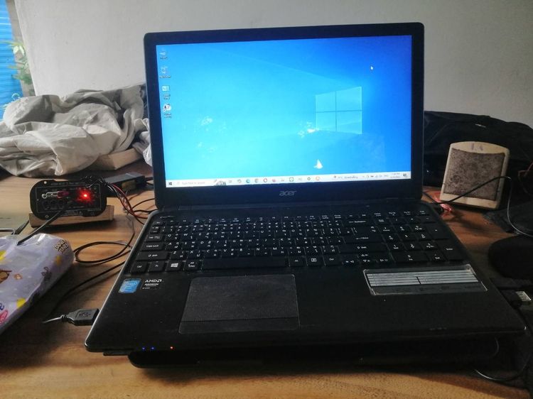 i7 ram12 intel CPU Note Bool ยี่ห้อ ACER คีบอดใหญ่จอแจ่มตำหนิแบตเสื่อม รูปที่ 10