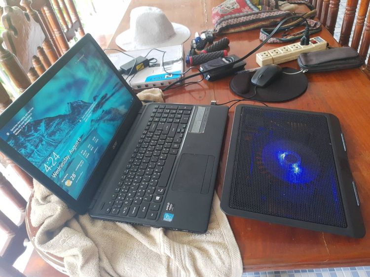 i7 ram12 intel CPU Note Bool ยี่ห้อ ACER คีบอดใหญ่จอแจ่มตำหนิแบตเสื่อม รูปที่ 14