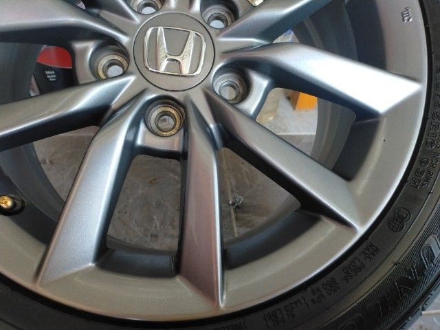 แม็กฮอนด้า ขอบ16 พร้อมยางดันลอป 215 55 16 ปี23 แม็กสีเดิมยางสวยทุกเส้นใส่ civic ได้ทุกรุ่น  ใส่แครี่ รูปที่ 6