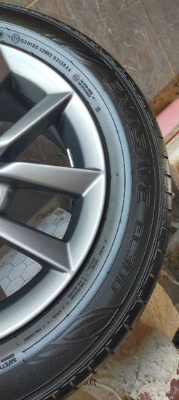 แม็กฮอนด้า ขอบ16 พร้อมยางดันลอป 215 55 16 ปี23 แม็กสีเดิมยางสวยทุกเส้นใส่ civic ได้ทุกรุ่น  ใส่แครี่ รูปที่ 7