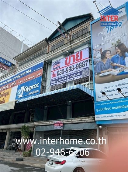 อาคารพาณิชย์ 5 ชั้น 4 คูหา 64 ตร.ว. อาคารพาณิชย์ ใกล้ Major cineplex ถนนพหลโยธิน ถนนรังสิต-ปทุมธานี ธัญบุรี ปทุมธานี