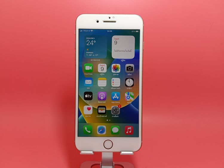 64 GB ขาย iPhone 8 Plus 64GB TH สีชมพู มือ2