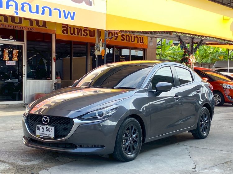 Mazda Mazda 2 2019 1.3 High Connect Sedan เบนซิน ไม่ติดแก๊ส เกียร์อัตโนมัติ เทา