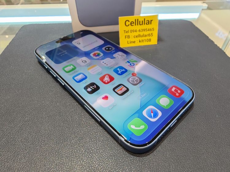 iPhone 17 256GB รอบชาร์ต4 ประกันศูนย์ไทย8เดือนกว่า ครบกล่อง รูปที่ 7