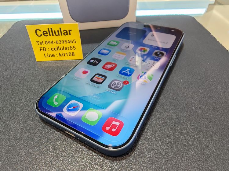 iPhone 17 256GB รอบชาร์ต4 ประกันศูนย์ไทย8เดือนกว่า ครบกล่อง รูปที่ 8