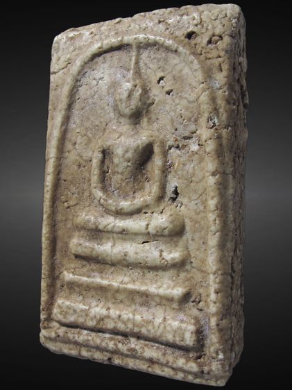 พระสมเด็จ วัดระฆัง พิมพ์ใหญ่ บ่อน้ำตา มวลสารเก่า หลังสังขยา รูปที่ 3