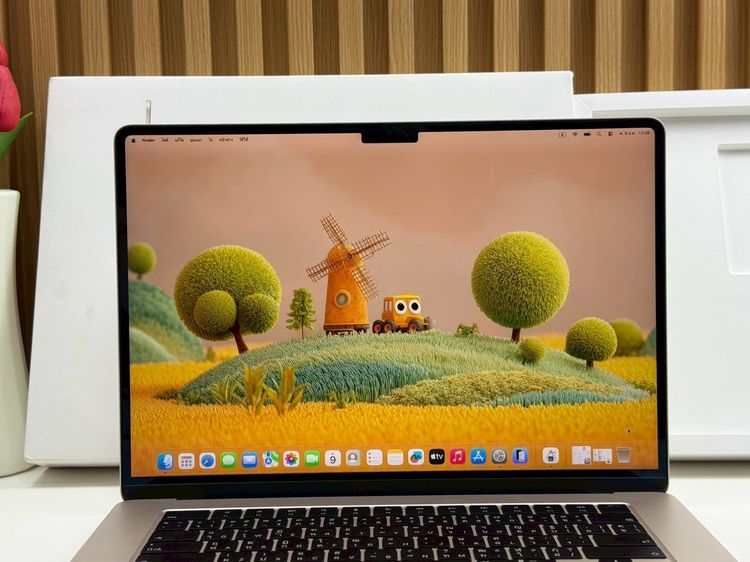 MacBook Air 15-inch M2 2023 Ram8GB SSD256GB Starlight  รูปที่ 4