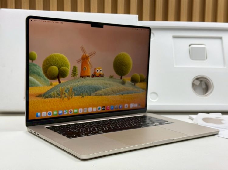 MacBook Air 15-inch M2 2023 Ram8GB SSD256GB Starlight  รูปที่ 3