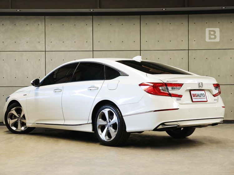 Honda Accord 2021 2.0 Hybrid Sedan ไฮบริด ไม่ติดแก๊ส เกียร์อัตโนมัติ ขาว รูปที่ 3