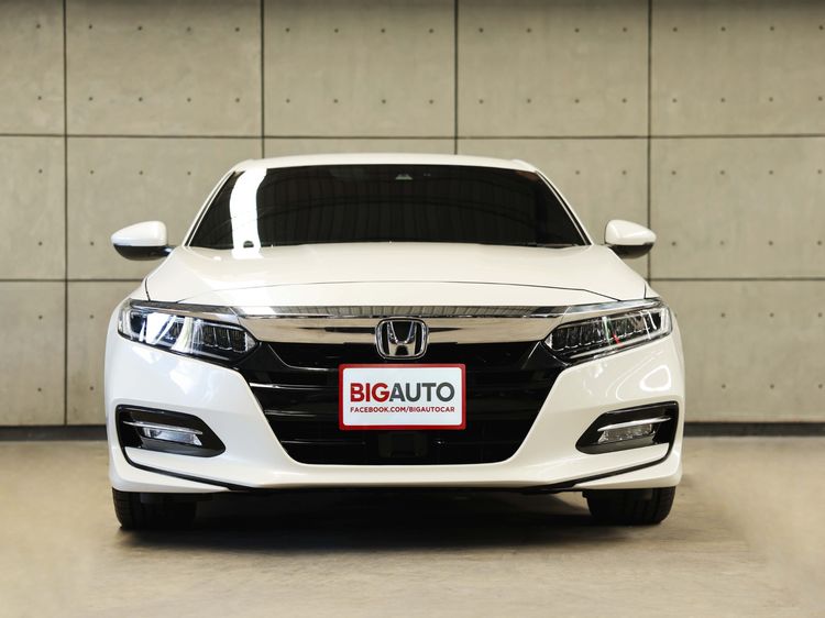 Honda Accord 2021 2.0 Hybrid Sedan ไฮบริด ไม่ติดแก๊ส เกียร์อัตโนมัติ ขาว รูปที่ 4