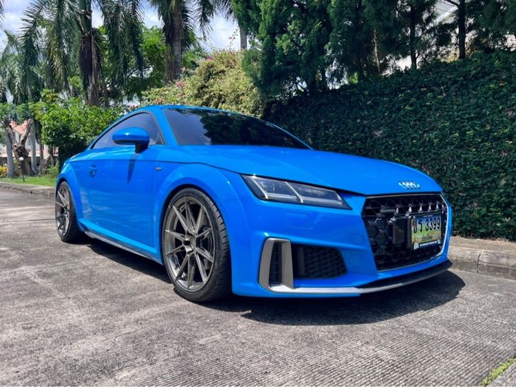 Audi Audi TT 2021 2.0 TFSI Quattro S Line 4WD Sedan เบนซิน เกียร์อัตโนมัติ ฟ้า รูปที่ 3