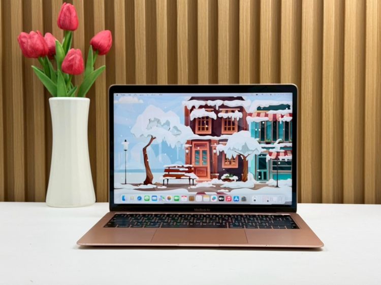 Apple แมค โอเอส 8 กิกะไบต์ อื่นๆ ไม่ใช่ MacBook Air 13-inch 2018 Ram8GB SSD256GB Gold