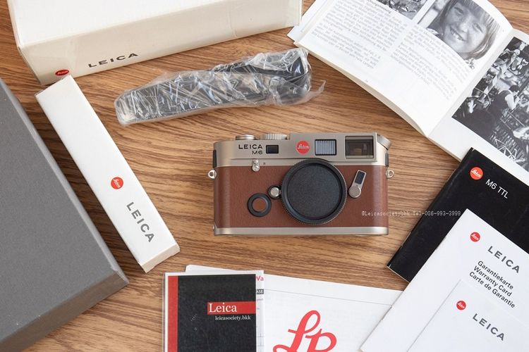 Leica M6 TTL 0.72 Titanium limited edition สภาพสวย