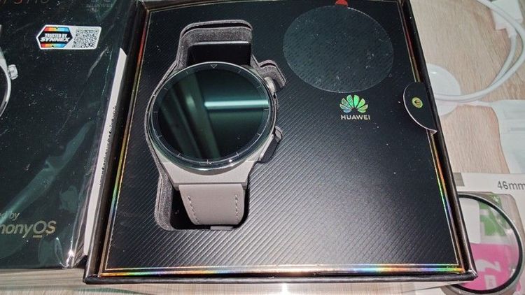 Huawei GT3 pro มือ2 อุปกรณ์ครบกล่อง เครื่องศูนย์ไทย ตัวเรือนไททาเนียมกระจกซัพไฟร์ วัดECG ได้ สภาพสวยๆหอมๆ แถมเคสกับเคสกระจกอันใหม่ฟรี รูปที่ 8