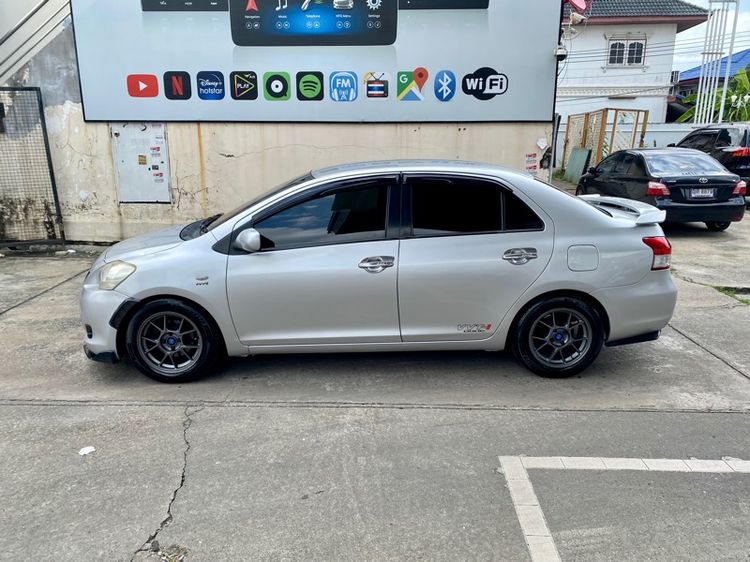 Toyota Vios 2009 1.5 J Sedan เบนซิน ไม่ติดแก๊ส เกียร์อัตโนมัติ เทา รูปที่ 4