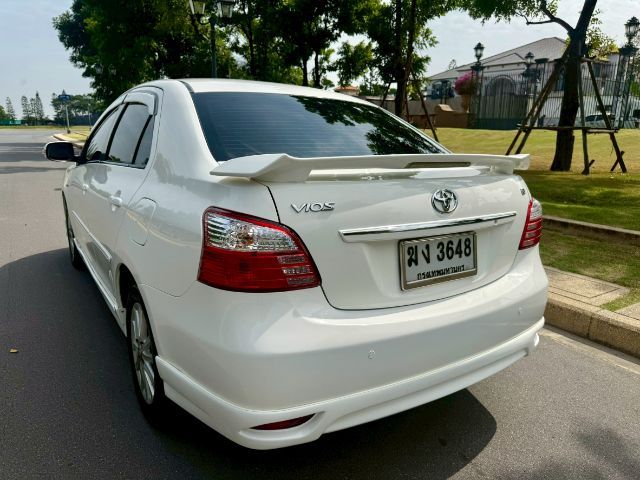 Toyota Vios 2012 1.5 G Sedan เบนซิน ไม่ติดแก๊ส เกียร์อัตโนมัติ ขาว รูปที่ 3