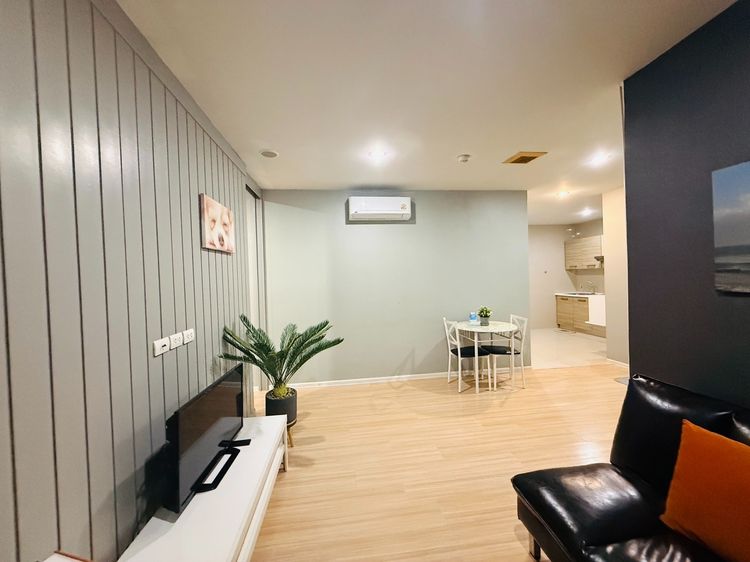 มีบางส่วน ให้เช่าคอนโดเลี้ยงสัตว์ได้ Happy Condo ลาดพร้าว 101 ขนาด 42 ตรม. อาคาร South ชั้น 6  วิวเมือง พร้อมอยู่ รูปที่ 3