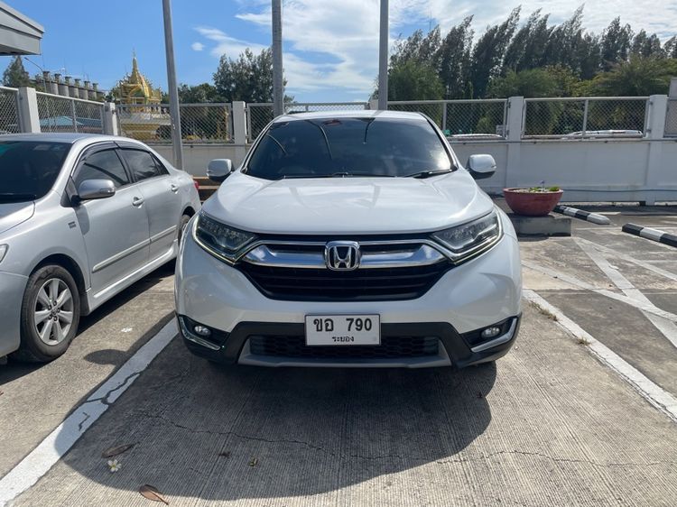 Honda CR-V 2020 2.4 E Sedan เบนซิน ไม่ติดแก๊ส เกียร์อัตโนมัติ ขาว