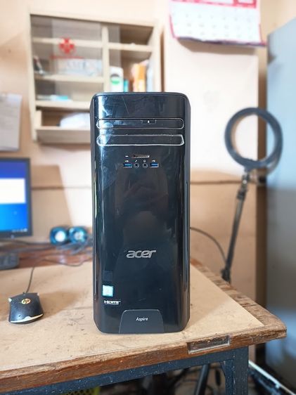 Lenovo วินโดว์ 4 กิกะไบต์ VGA ใช่ (ใหม่คอม) คอมมือสอง Acer Aspire TC-780 Core i3-7100 DDR4 4 GB SSD 120 GB ไวไฟ บลูทูล พร้อมใช้ถูกๆ 😮