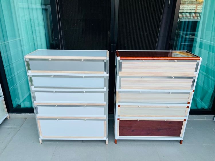 ตู้เก็บรองเท้า อลูมิเนียม 5 ชั้น ตามภาพ รูปที่ 3