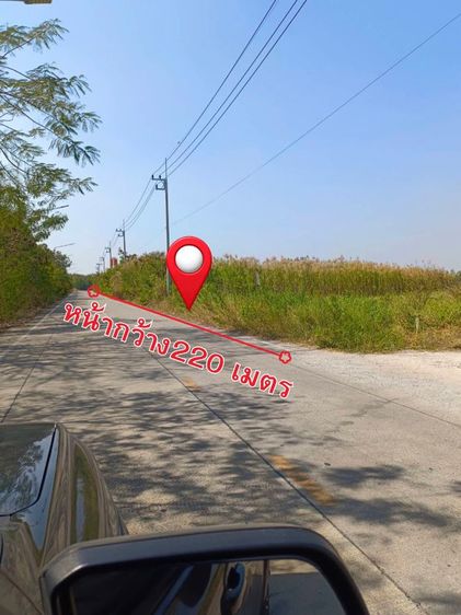 ใช่ ขายที่ดินคลอง10 ที่ดินติดถนนระหว่างธัญบุรี-ลำลูกกา พื้นที่ 4ไร่ 1 งาน 61 ตารางวา รูปที่ 3